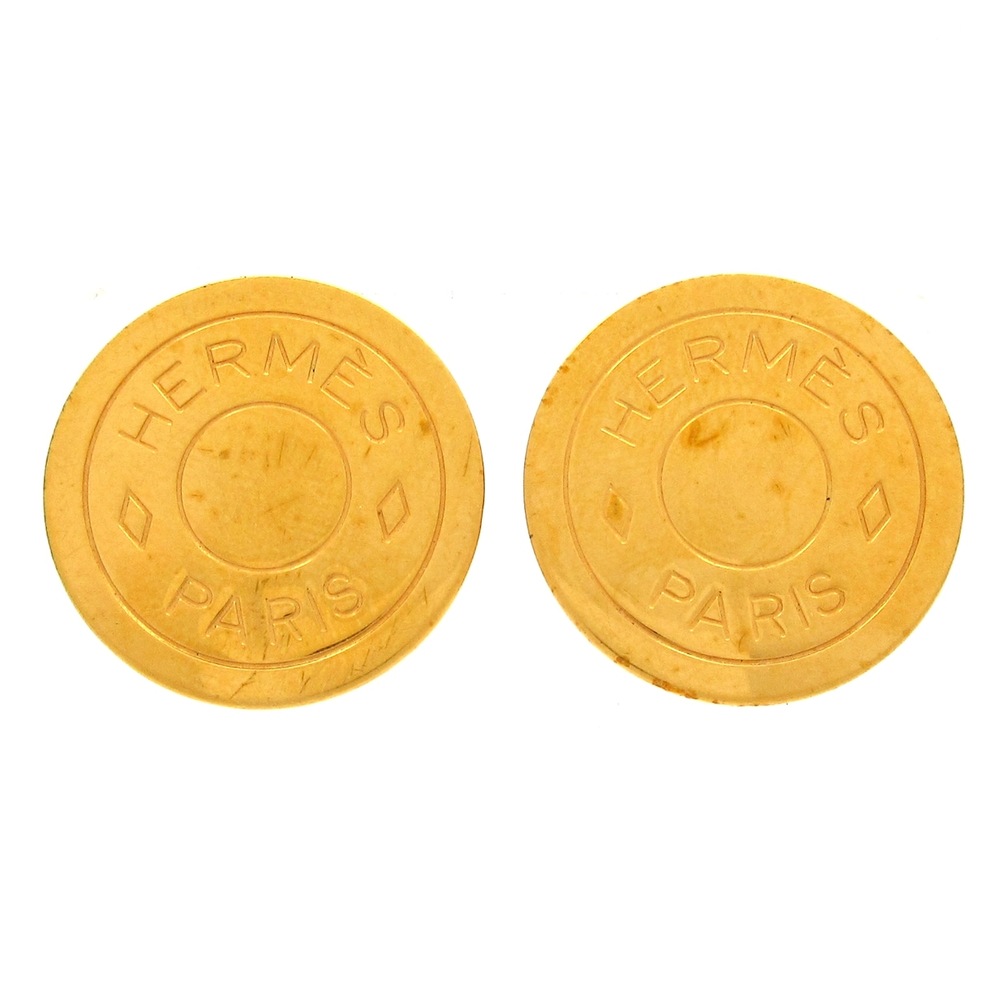 Hermès Selle Clip On Earrings